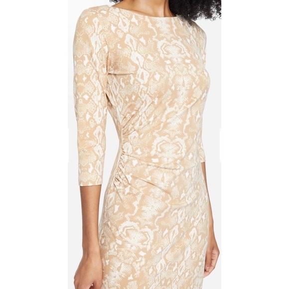 J. McLaughlin Black and Cream Patterned Dress - Picture 9 of 11